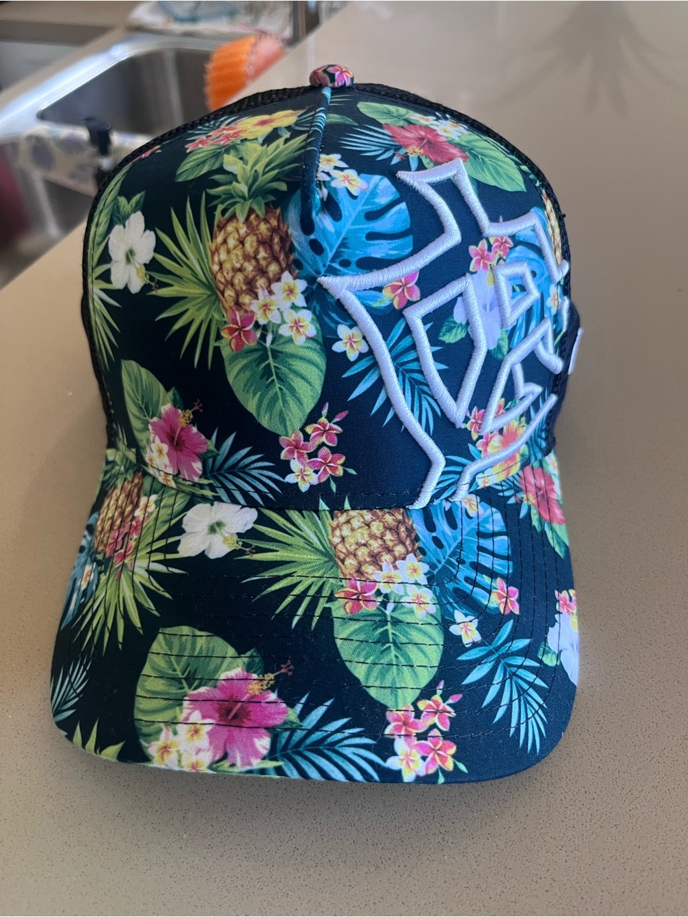 Tokyo Giants tropical print baseball hat